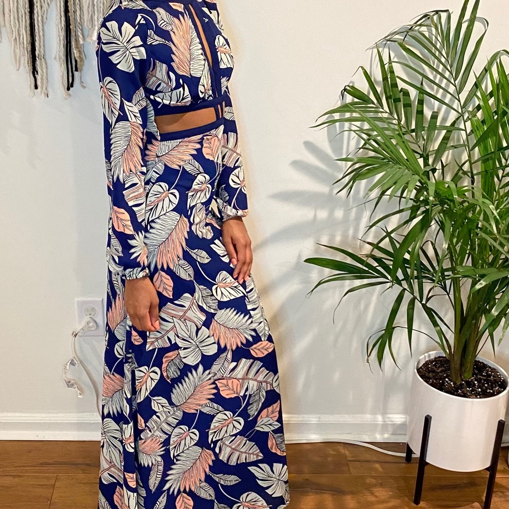 Boohoo Floral maxi dress